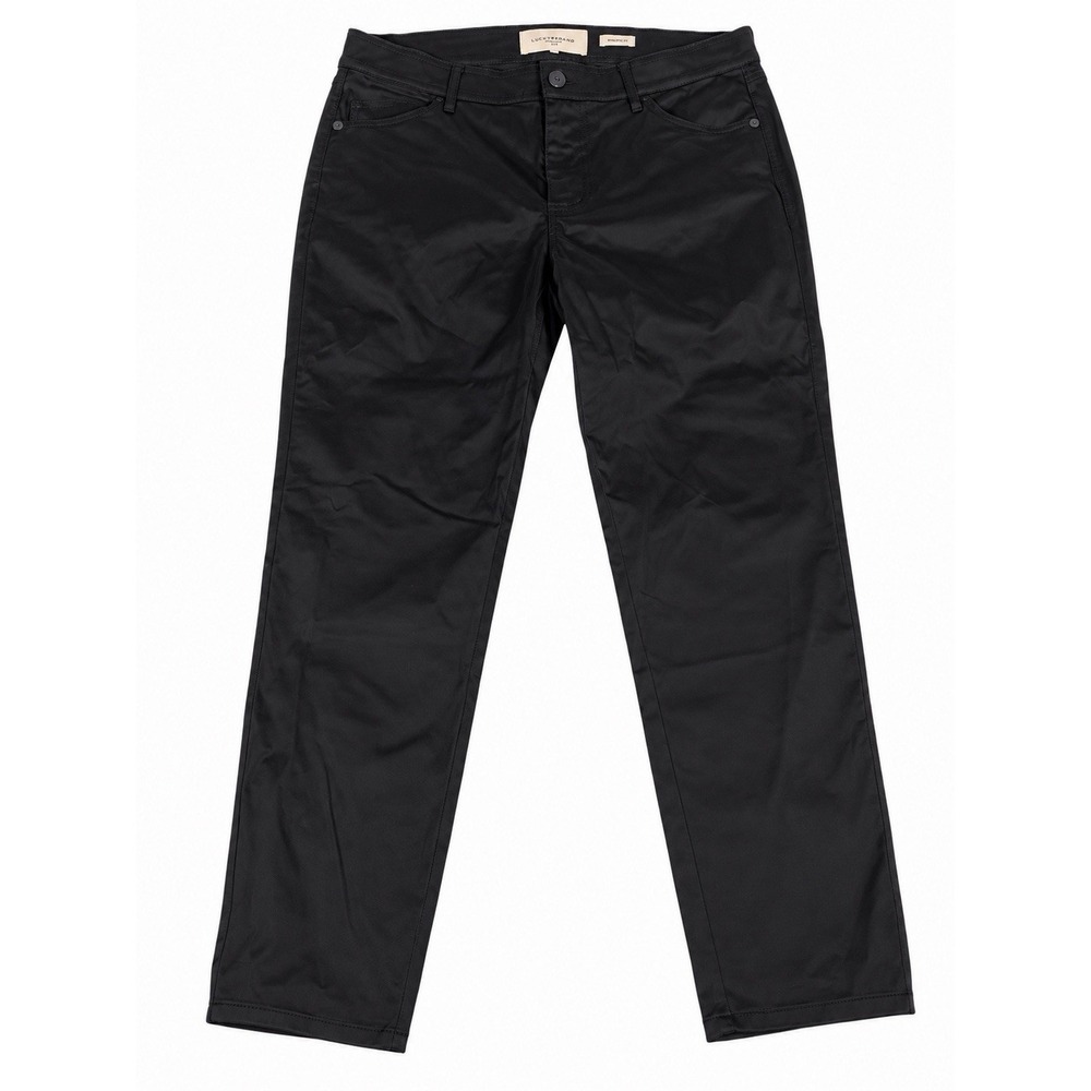 Lafayette 148 New York Mercer Stretch Pants Womens Black Ankle Slim Size 12